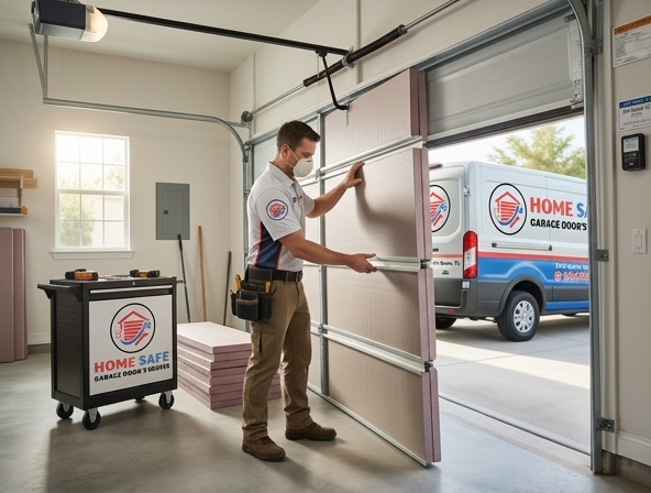 Insulated Garage Door Installation in Fort Myers