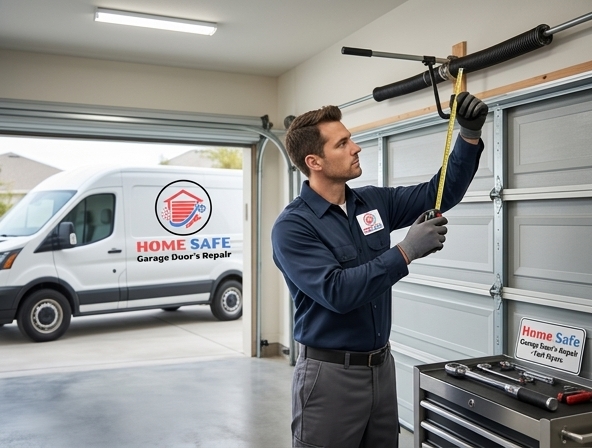 Garage Door Safety Check in Fort Myers