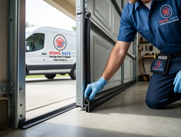 Garage Door Weather Stripping in Fort Myers